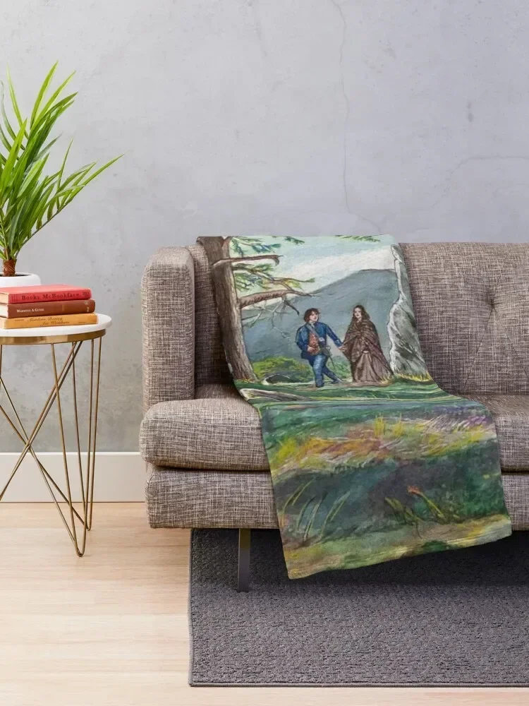 Одеяло Craigh na dun (Outlander) летние рождественские подарки фланелевые одеяла