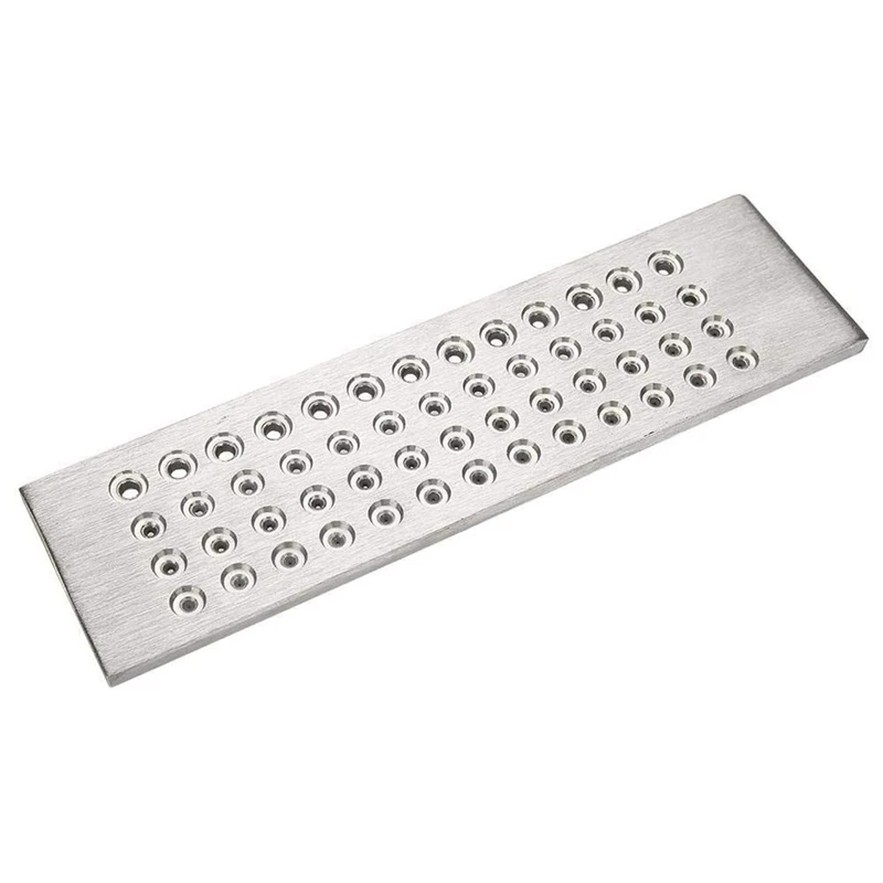 

Tungsten Carbide Brushed Plate For Jewelry Manufacturing Restoration - 52 Round Holes - 0.26 To 4.10Mm Brushed Plate