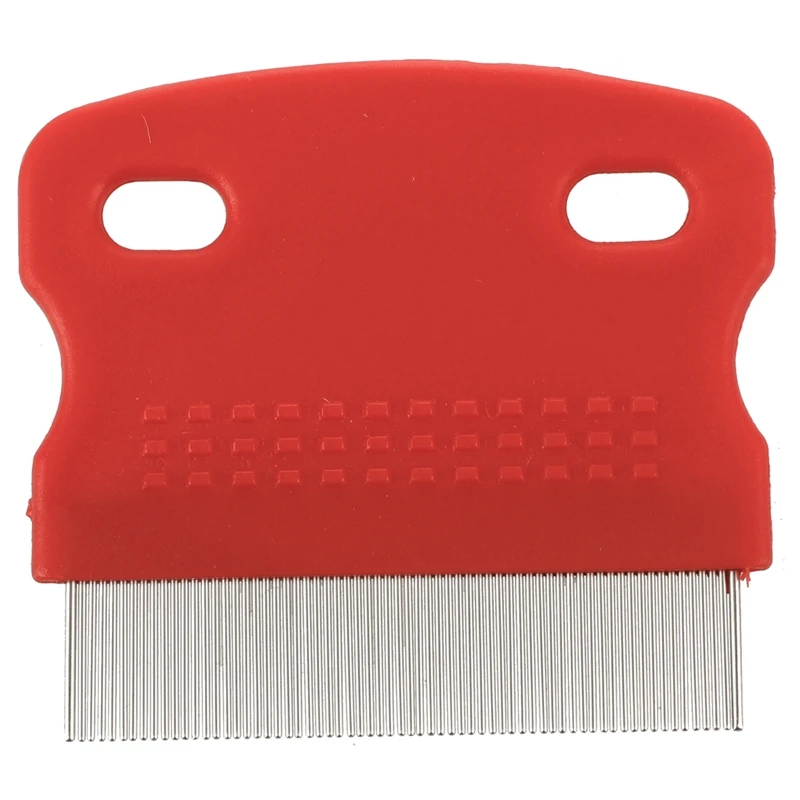 

Flea Fine Toothed Clean Comb Pet Cat Dog Hair Brush Soft Protection Steel Small