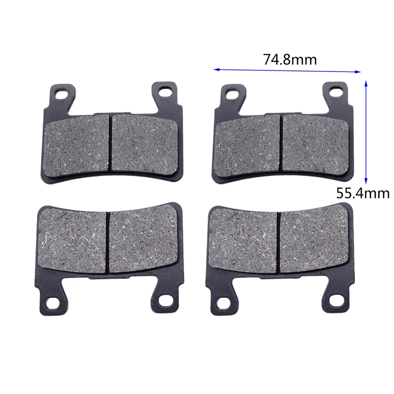 Передние и задние тормозные колодки для мотоцикла HONDA CBR 600 F4 F4i CBR929 CBR954 FIREBLADE CBR900 RR