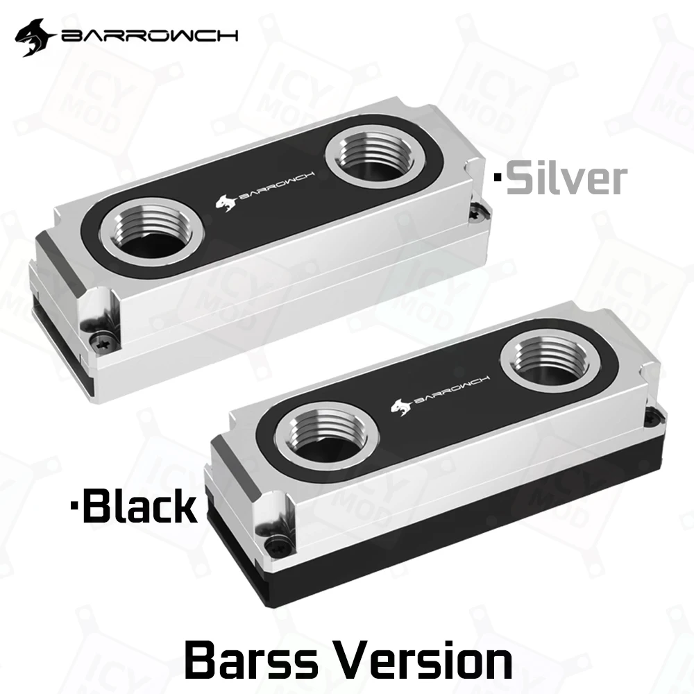 Фото Водяной блок SSD Barrowch M2 2280/22110/PCIE/SATA Радиатор G1/4 дюйма для игровых ПК Жидкостное охлаждение здания MOD FBM2280-PA №5