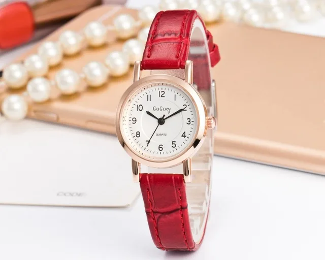 New Couple Watches Luxury Brand Ladies Lover's Watch Women Leather Strap Casual Quartz Watches for Gifts Relogio Feminino Clock 5