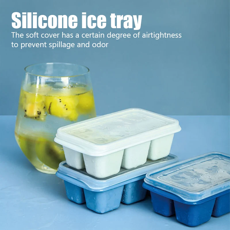 

Форма для льда с герметичной крышкой, 3/1 шт., 6 ячеек