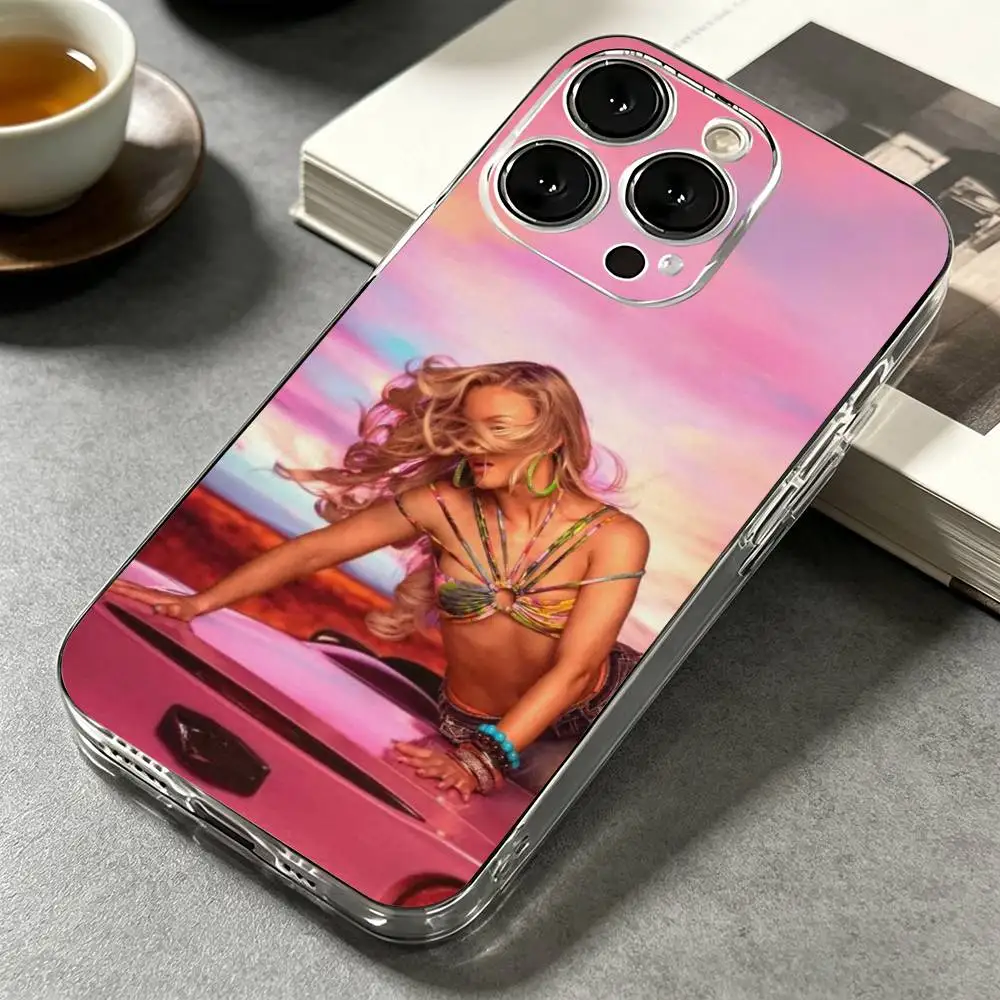 Прозрачный противоударный чехол для телефона Singer Zara Larsson Venus для iPhone 17, 16, 15, 11, 12, 14, 13 Pro Max, Mini, X, XR, 7 Plus, 17E (art.: 3920dbb084675) - 3920dbb084675