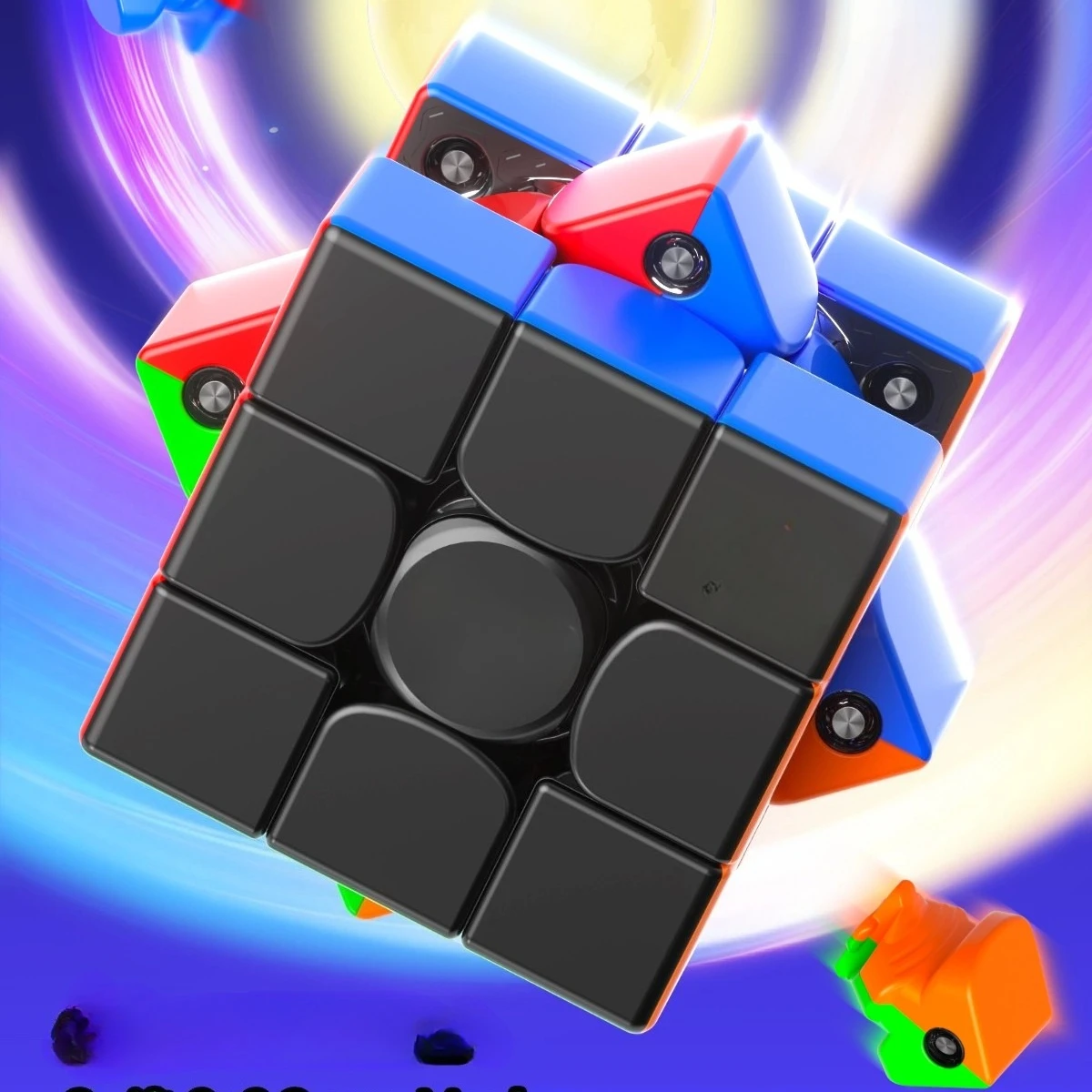 Фото Кубик GAN Swift 3x3 Super Maglev 3x3x3, скоростной кубик Swift Block 355S для игр и головоломок №4