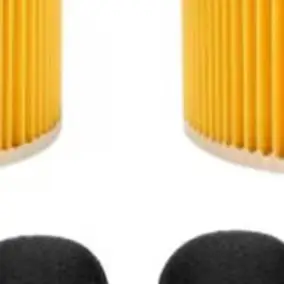Фото Для пылесосов Karcher MV1 MV2 WD1 WD2 WD3: Текстильные хлопковые HEPA-фильтры-мешки, сменные запчасти, набор из 6 штук, инструмент для уборки дома №1