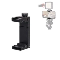 extendable hot shoe mount phone holder for iphone tripod selfie stick flash bracket light stand microphone ring lamp dslr