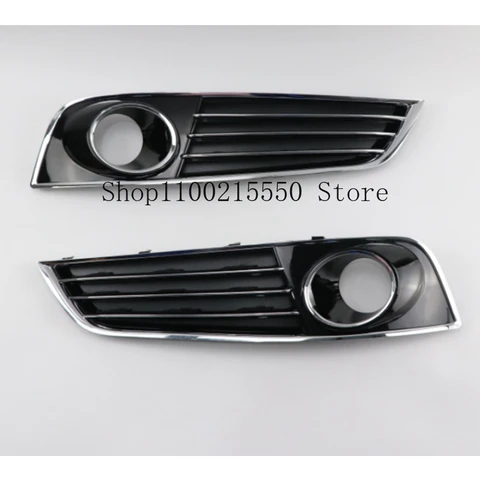 Автомобильный левый правый боковой передний бампер, противотуманный фонарь, решетка радиатора, крышка гриля для AUDI A8 D4 2010 2011 2012 2013 Инструменты 4H0807679