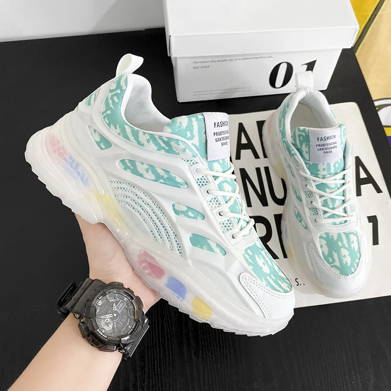 

Кроссовки мужские теннисные, повседневная обувь, роскошные, дышащие модные туфли для тренировок, быстрая обувь