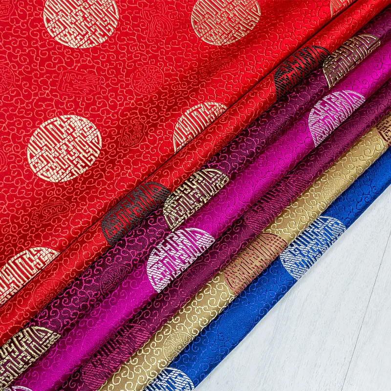 100*75 см китайская парча ткань ручной работы для шитья и рукоделия безделушки