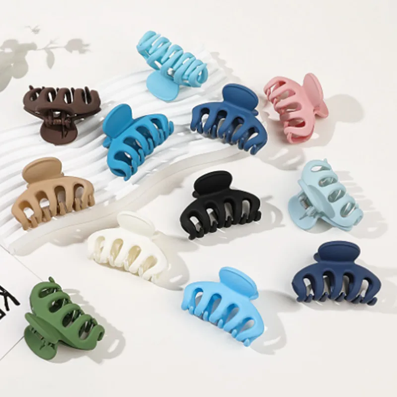 

New Candy Colors Hair Clips for Women Acrylic Hair Claw Medium Size Hair Clamps Claw Clip Crab Hairpin Fashion Hair Accessories
