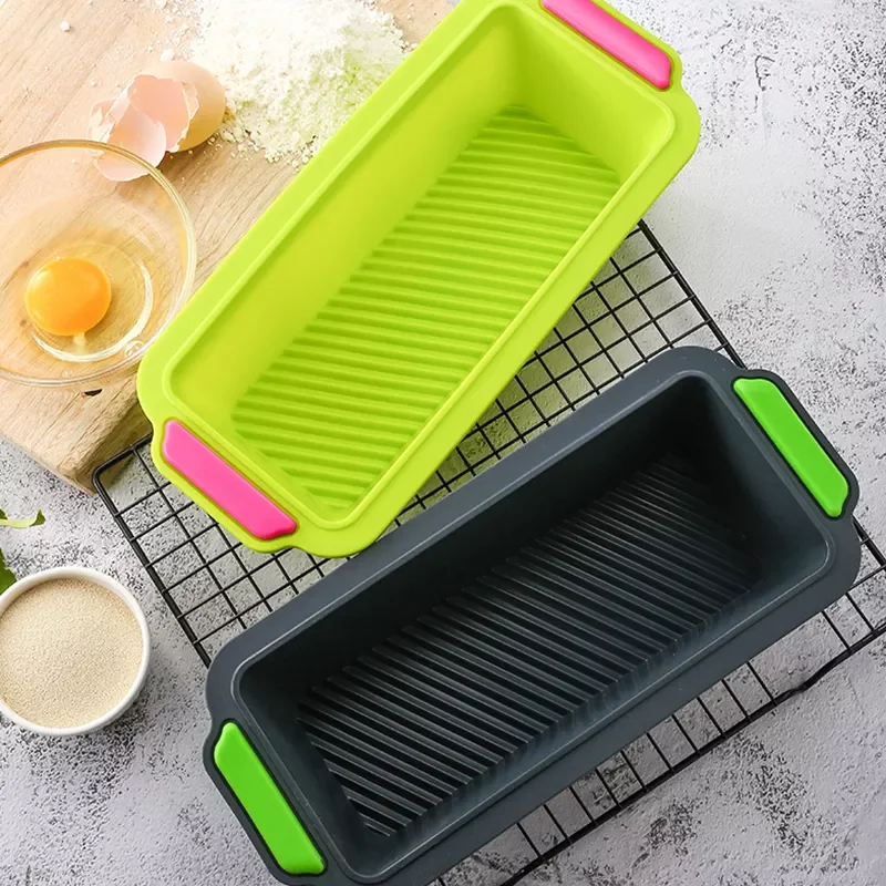 

NEW Silicone Bread Toast Baking Cake Mold Form Baking Cake Pans Dishes for Cake Bakeware Tray Decorating Cake Baking Tool