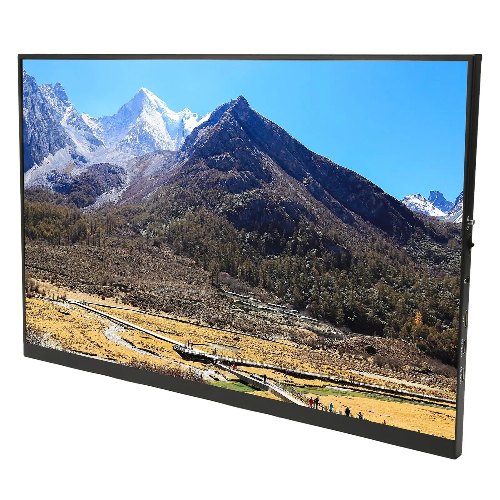 18 дюймов 2 5 K 144 Φ с Type C HD мультимедиа 3 мм двойные динамики настенный портативный