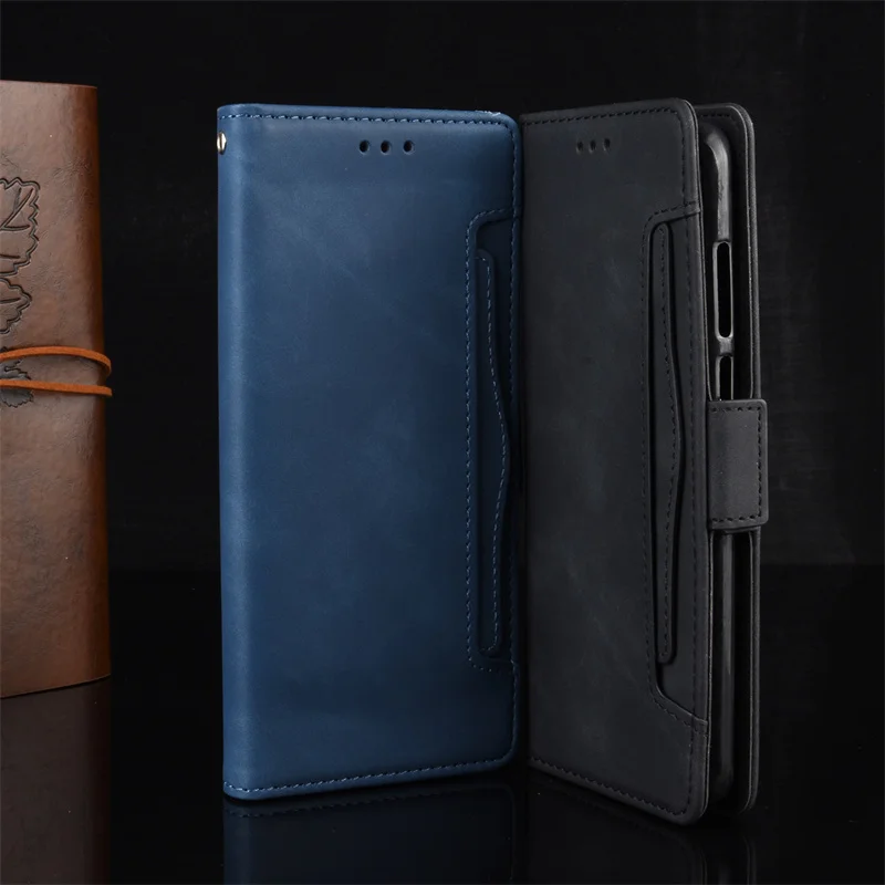 

For OPPO Find X6 PGFM10 Case Wallet Flip Style Skin Feel Leather Phone Cover For Find X6 Pro PGEM110, With Separate Card Slot