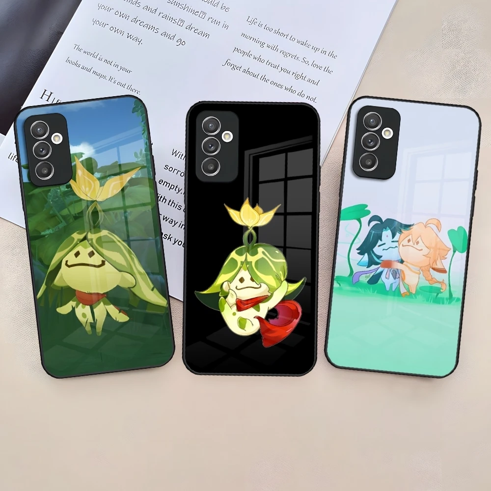 Фото Милый чехол для телефона Genshin Impact Aranara для Samsung Galaxy S26 S25 Edge S23 S22 S24 A37 A17 A16 A26 A57 A27 A56 Ultra Plus Fe Co №1
