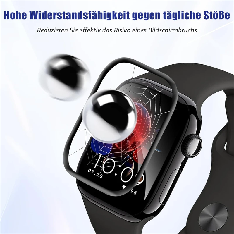 Фото Защитная пленка для Apple Watch 44 мм, 45 мм, 46 мм, 40 мм, 41 мм, 49 мм, 42, 38 мм, изогнутые защитные пленки для экрана iwatch series 8, 7 SE, 9, Ultra, 11, 10 №3