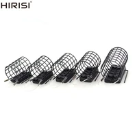 10 pieces carp fishing feeder cage round fishing tackle accessories coarse match barbel metal feeders 30g 40g 50g 60g 75g