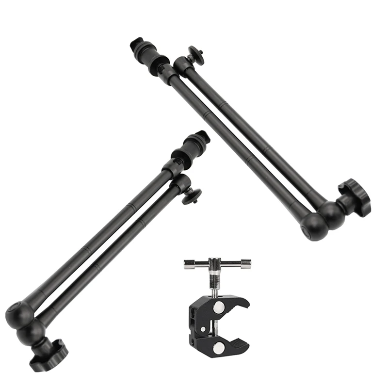 

20 Inch Articulated Camera Magic Arm For Camera LCD Monitor Mic Flash Lighting Stand Phgraphy Parts