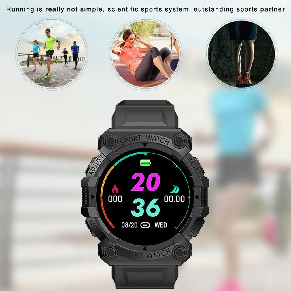 

Смарт-часы FD68S для мужчин и женщин, 1,44 дюйма, С Пульсометром