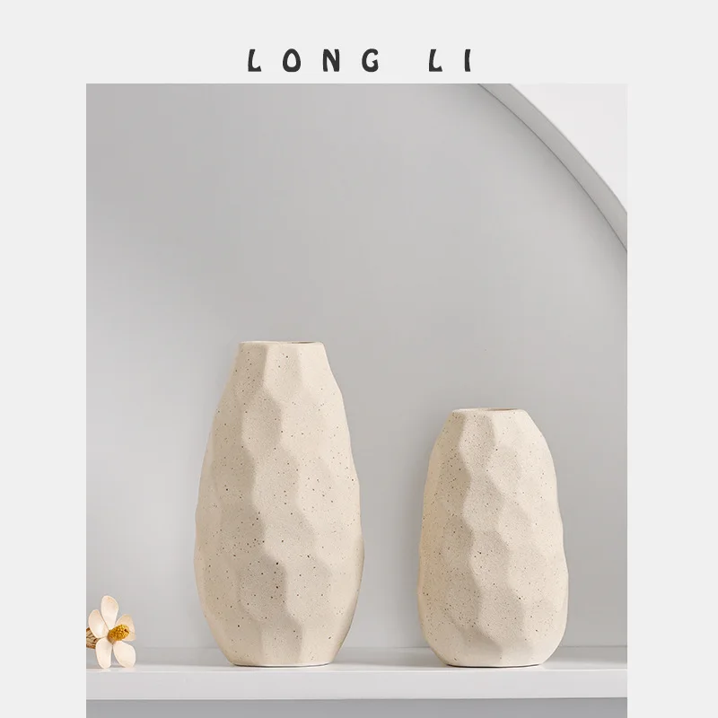 

Керамическая ваза ins, Креативные украшения, украшение для стола, дома, гостиной, Цветочная композиция, ваза для сухих цветов, украшение для комнаты