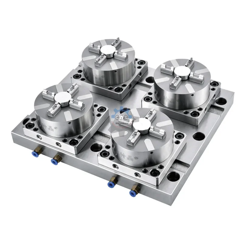 Пневматический ручной патрон с ЧПУ 100 мм для электроэрозионного искрового станка