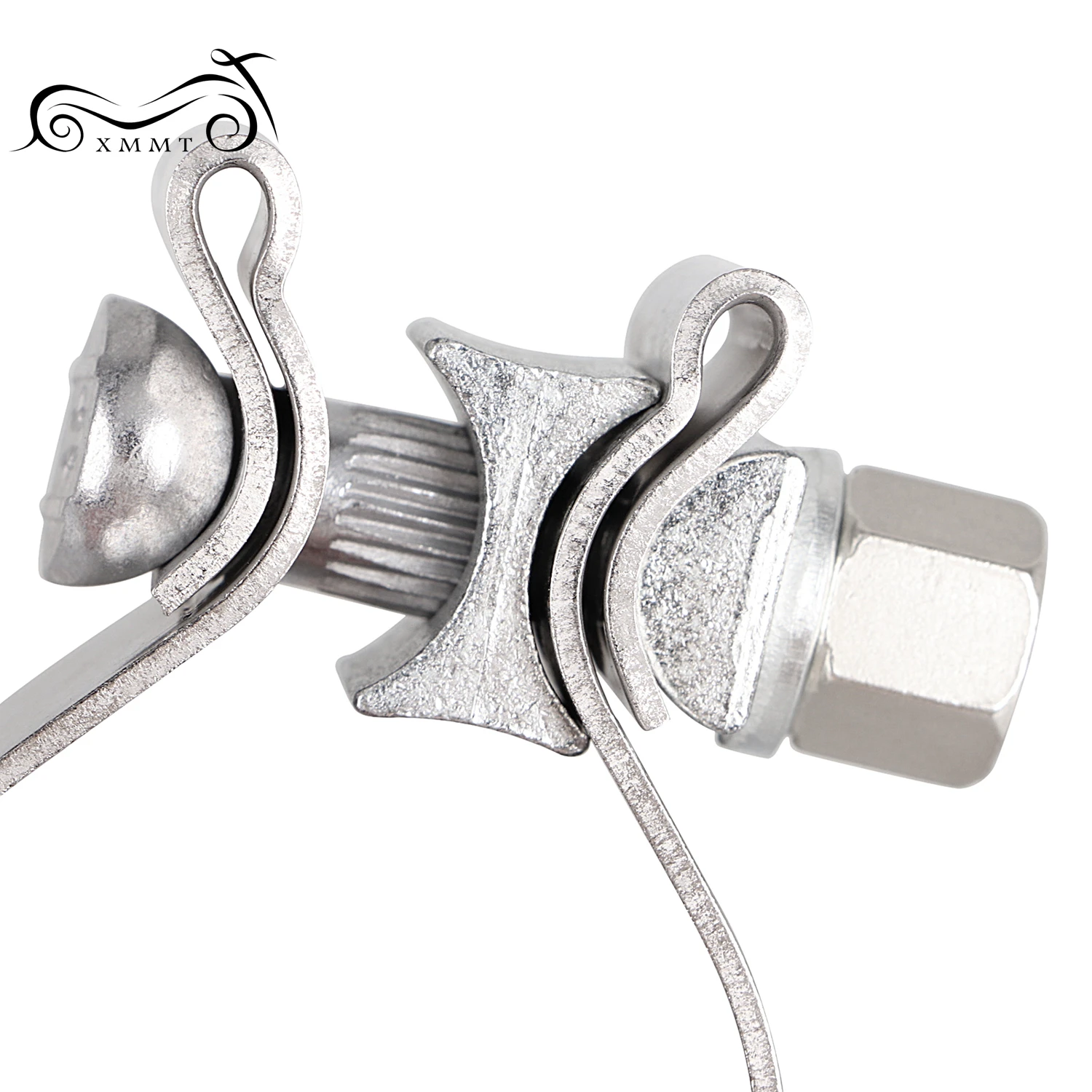 Выхлопной зажим из нержавеющей стали для мотоцикла 1 75 дюйма подходит Harley Touring