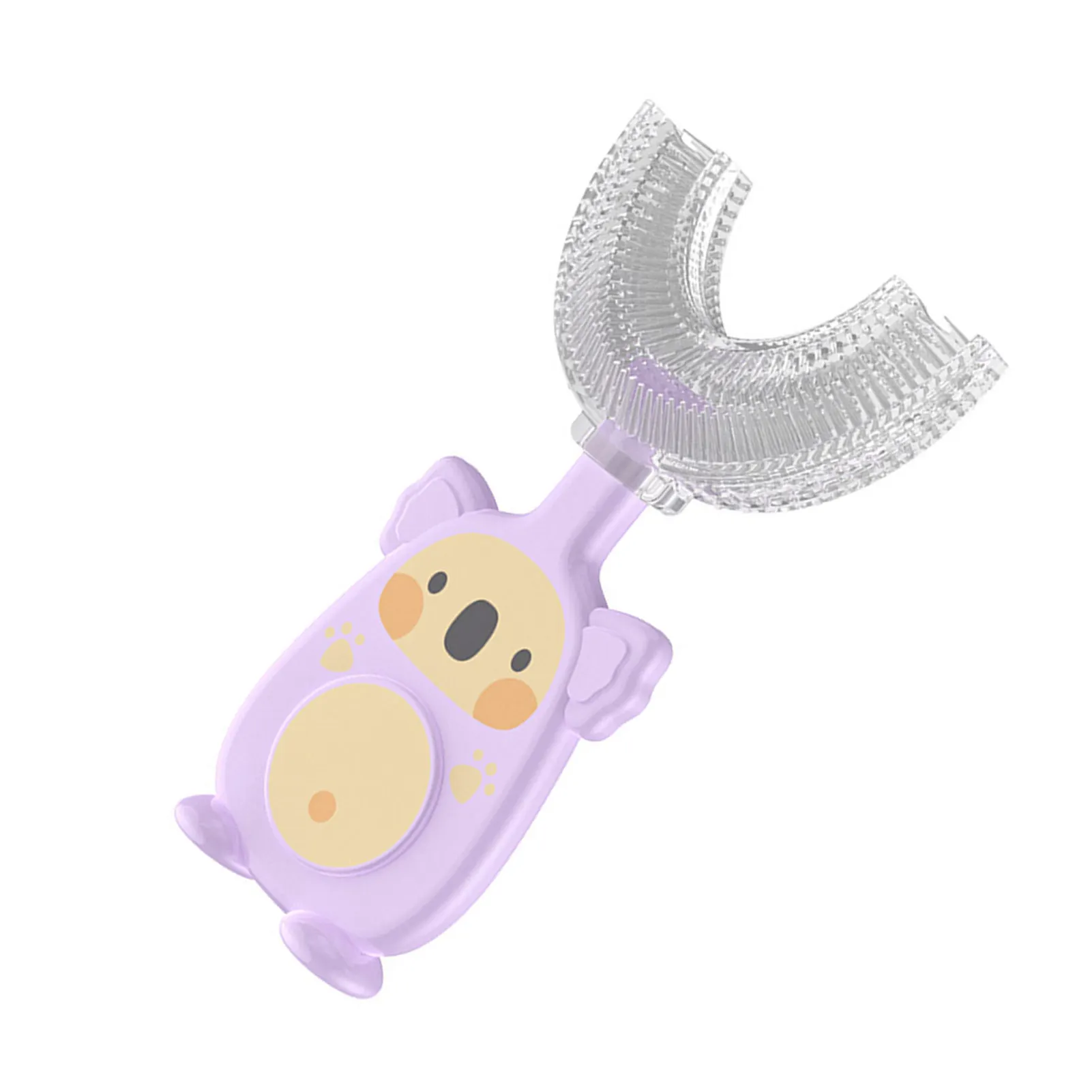 

Зубная щетка для малышей, Детская U-образная зубная щетка, Мягкая Силиконовая зубная щетка для пищевых продуктов, портативная детская Силик...