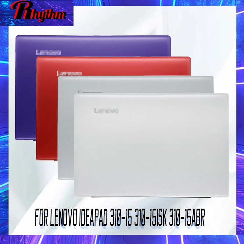 

NEW Laptop LCD Back Cover/Hinges For lenovo ideapad 310-15 310-15ISK 310-15ABR Top Case Red/Purple/White/Silver