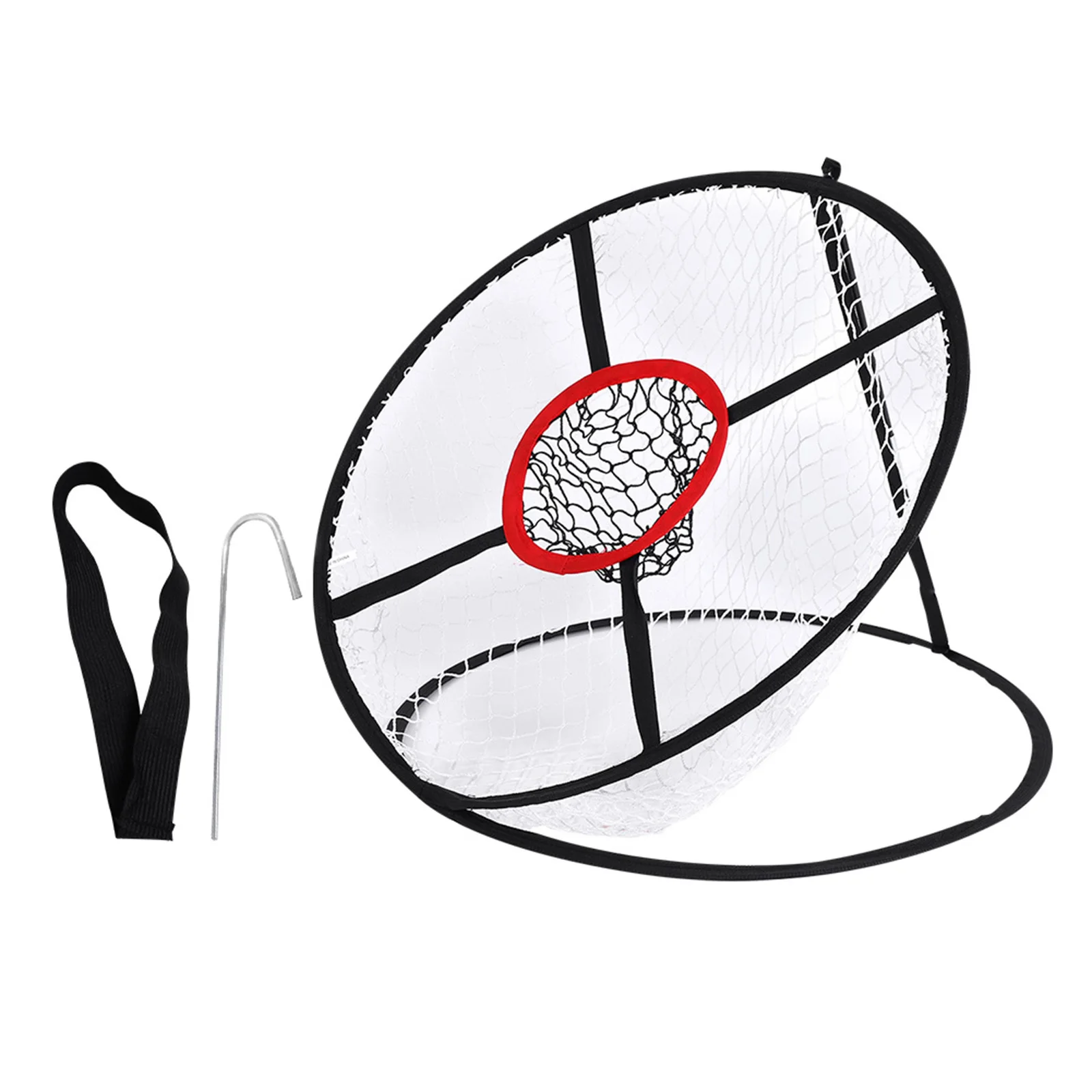 

Two Layers Pop-Up Indoor Outdoor Golf Training Practice Target Chipping Net Golf