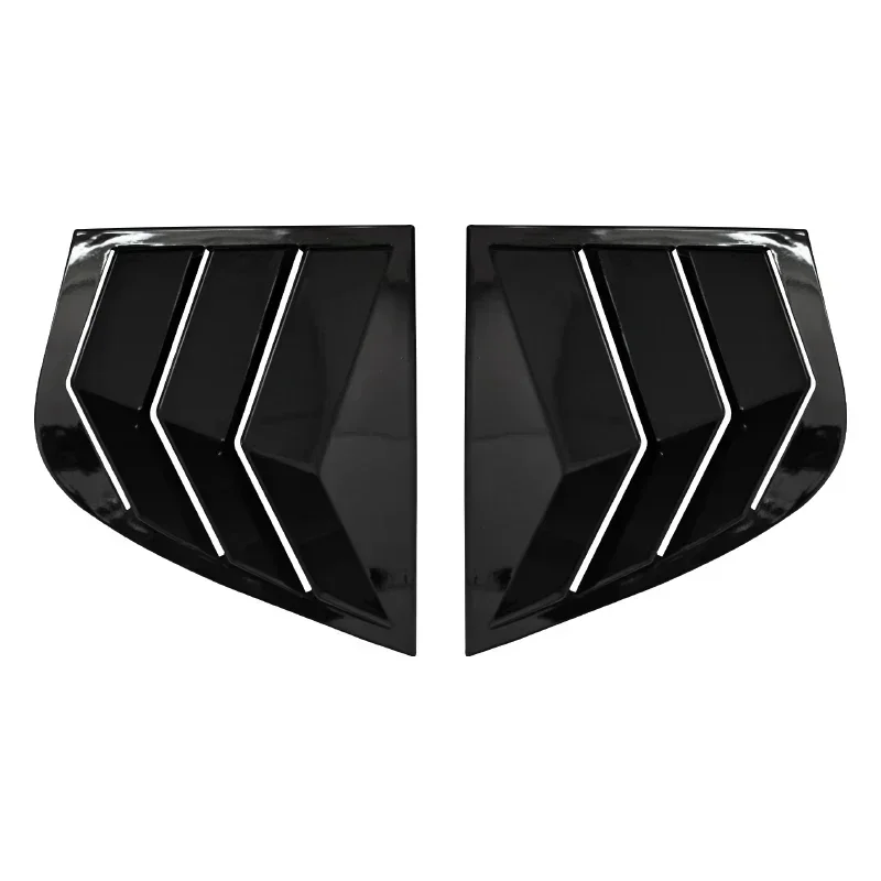 2 шт./компл. жалюзи для бокового окна из углеродного волокна крышка