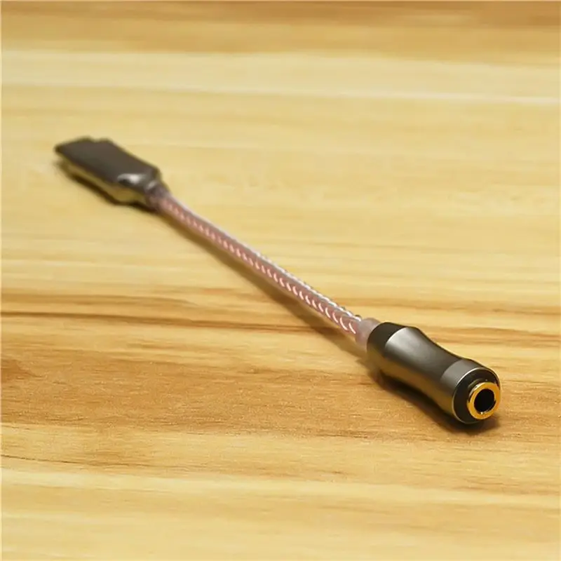 Фото USB Type-C на 3,5 мм аудиоинтерфейс ALC5686 HiFi DAC, усилитель для наушников, цифровой аудиодекодер, конвертер для наушников №3
