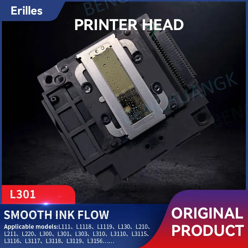 

Printhead L301 Printer Head Print Head for Epson L3110 L3150 L355 L405 L3250 L130 L210 L310 L111 L5190 L395 L310 L375 L575 L4160