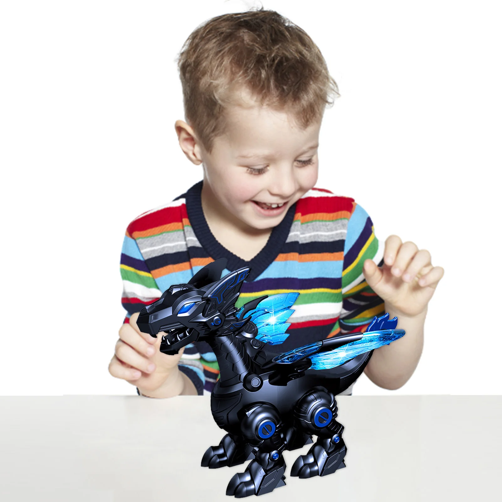 

Dinosaur Sprays Toy Dinosaur Sprays Toy Mechanical Dinosaur Model Toy With Spray Effect Wings Flutter Head Shakes Tail Swings