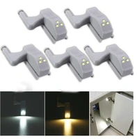 8pcs led cabinet hinge night light sensor light for kitchen living room bedroom wardrobe closet cupboard door lamp