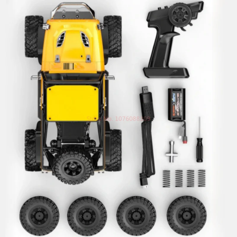 MJX H12Y 1/12 RC Crawler Car Brushless Motor Aluminum Alloy Body Metal Shock Absorbers Gears RTR Climbing Full ScaleRC