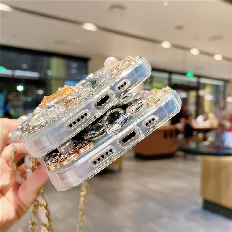 Чехол ручной работы для iPhone 15 14 13 12 11 16 Pro Max Plus роскошный чехол телефона iphone pro max