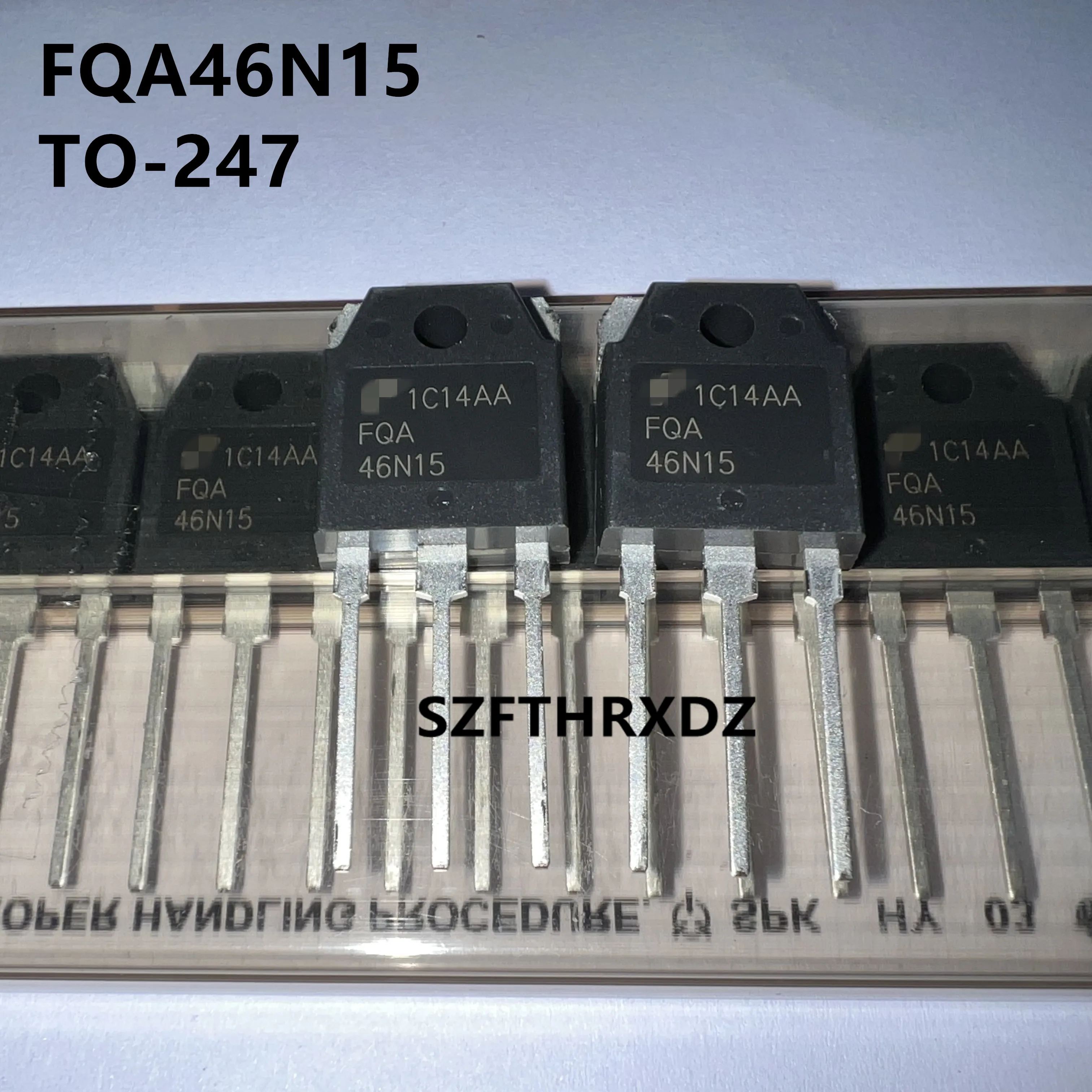 

10pcs 100% New Imported Original FQA46N15 46N15 TO-247 MOS Field-Effect Transistor 50A 150V