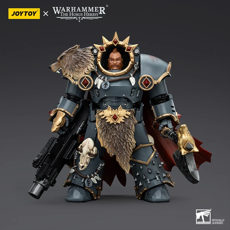 JOYTOY Warhammer 40K масштаб 1/18 Horus Rebellion Space Wolf Javier Red Blade и Executive Officer для 3 75-дюймовой
