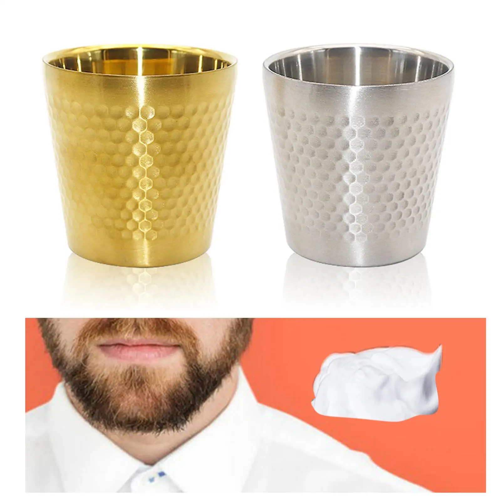 Нержавеющая сталь прочный глубокий размер матовая чаша кружка мыльница для