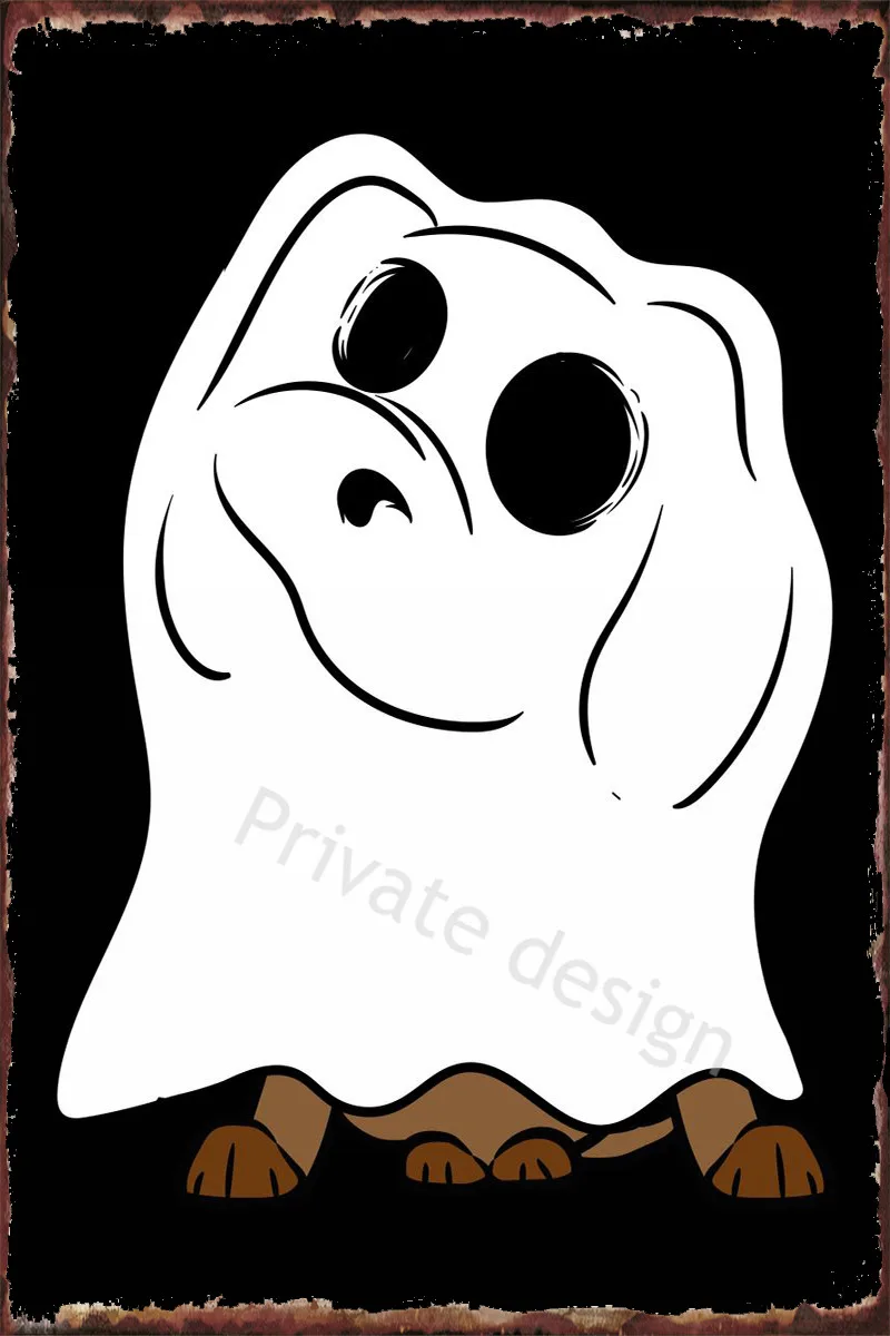 

Старинная металлическая вывеска Boo Pet Lover paw, Оловянная табличка, настенное украшение, декор для комнаты, ретро-постер для искусства, клуба, му...