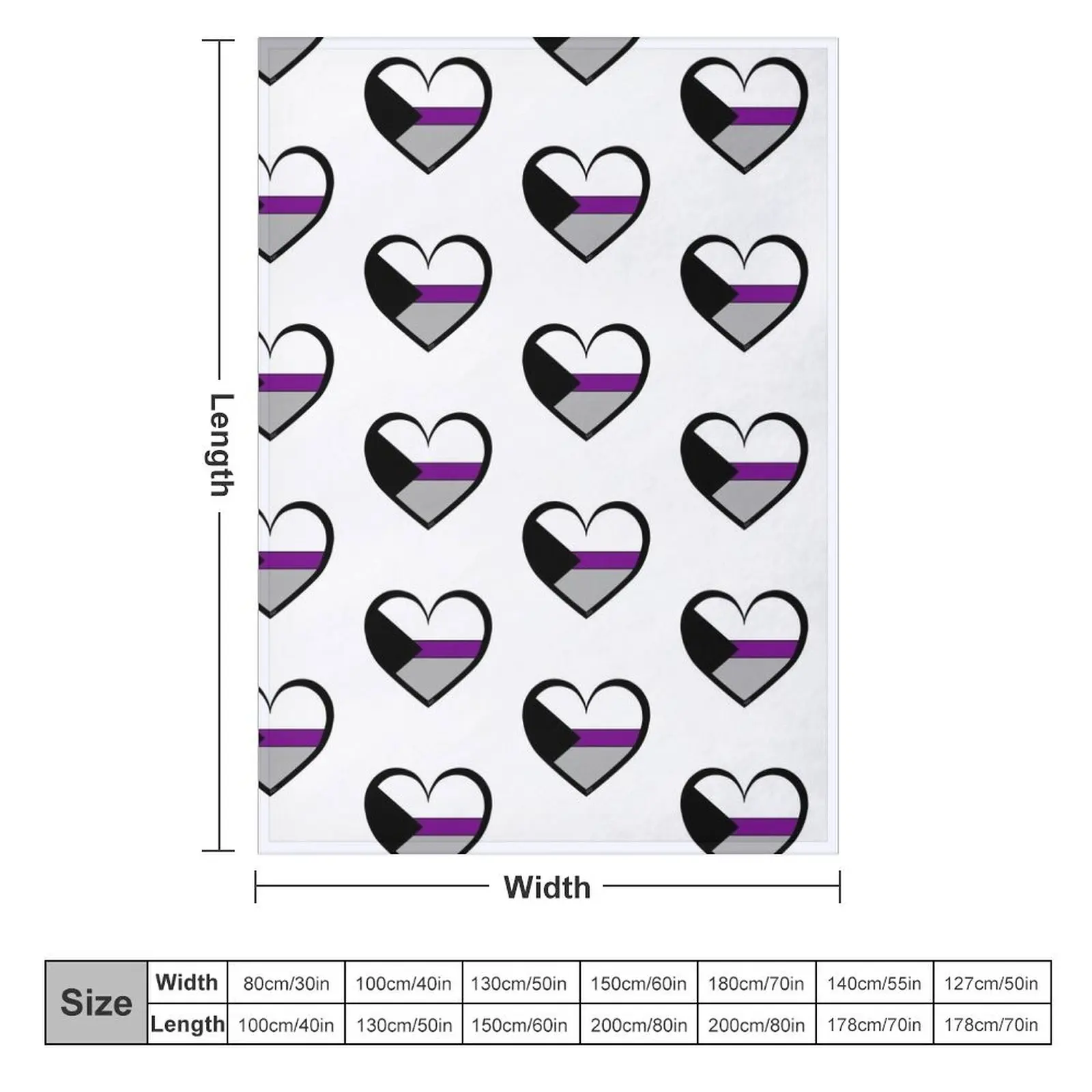 Демисексуальное одеяло в форме сердца мягкий забавный подарок для дивана