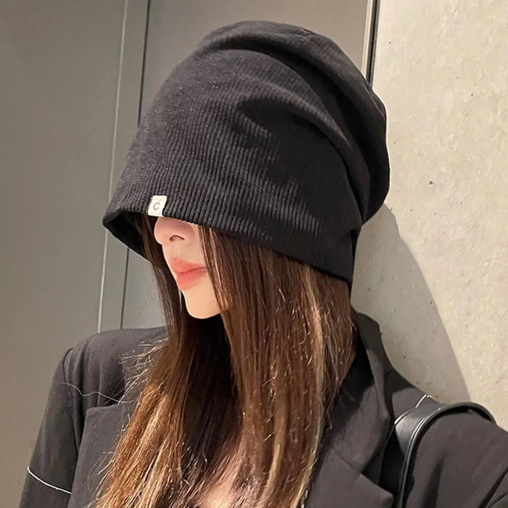 

Practical Cold Cap No Brim Polyester Warm Stretchy Ladies Hat Lady Hat Lady Hat