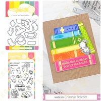 new a little help metal cutting dies and clear stamps scrapbook diary decoration embossing template diy greeting card handmade