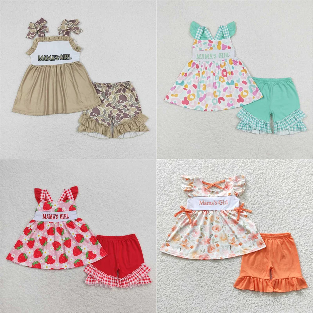 Оптовая продажа горячая Распродажа одежда для маленьких девочек в западном