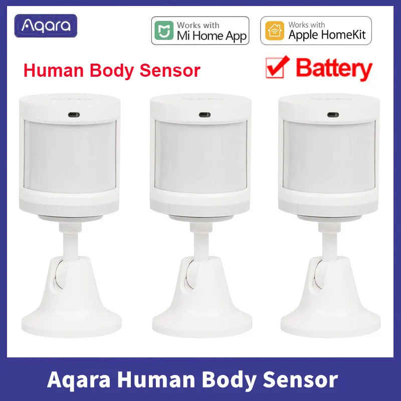 Aqara Human Body Sensor Smart Wireless ZigBee Security Home Alarm System Aqara Motion Sensor For Xiaomi Mijia Mi Home Homekit