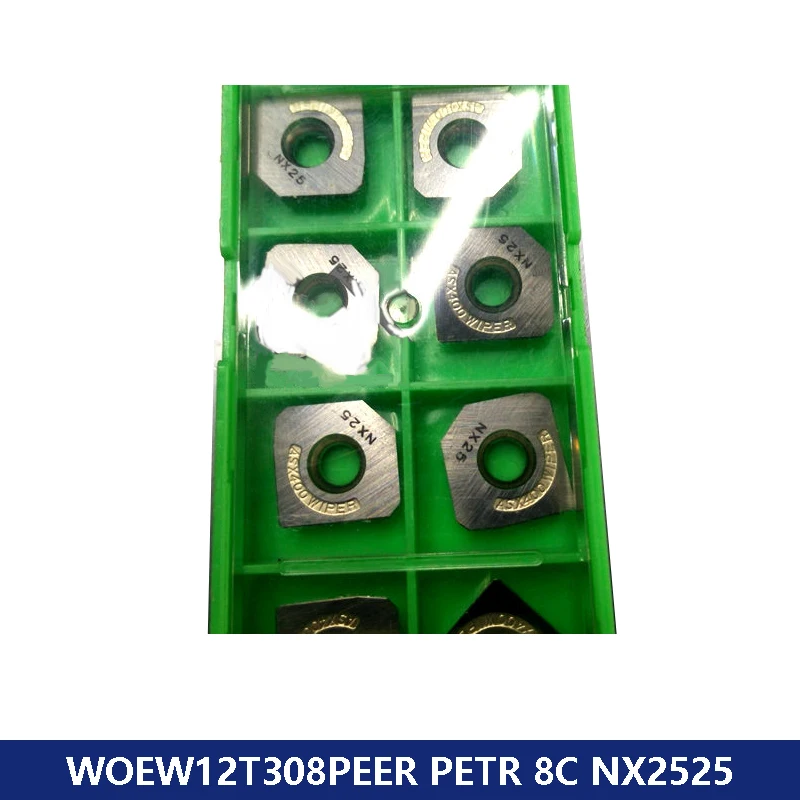 

Оригинальный WOEW 12T308 одноранговый PETR 8C WOEW12T308PEER8C NX2525 фреза ЧПУ карбидные вставки WOEW12T308 WOEW12T3 10 шт./кор.
