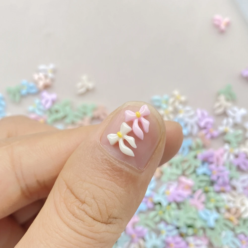 200 шт. разноцветные декоративные подвески для ногтей