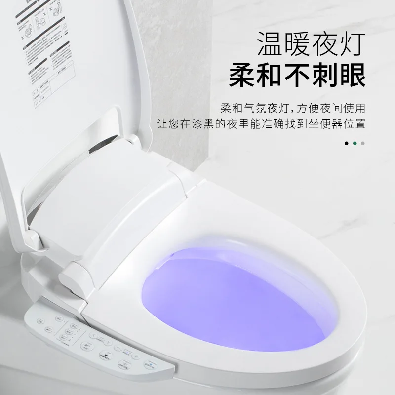 Автоматическая очистка флип быстрый нагрев крышка для бытового унитаза подогрев