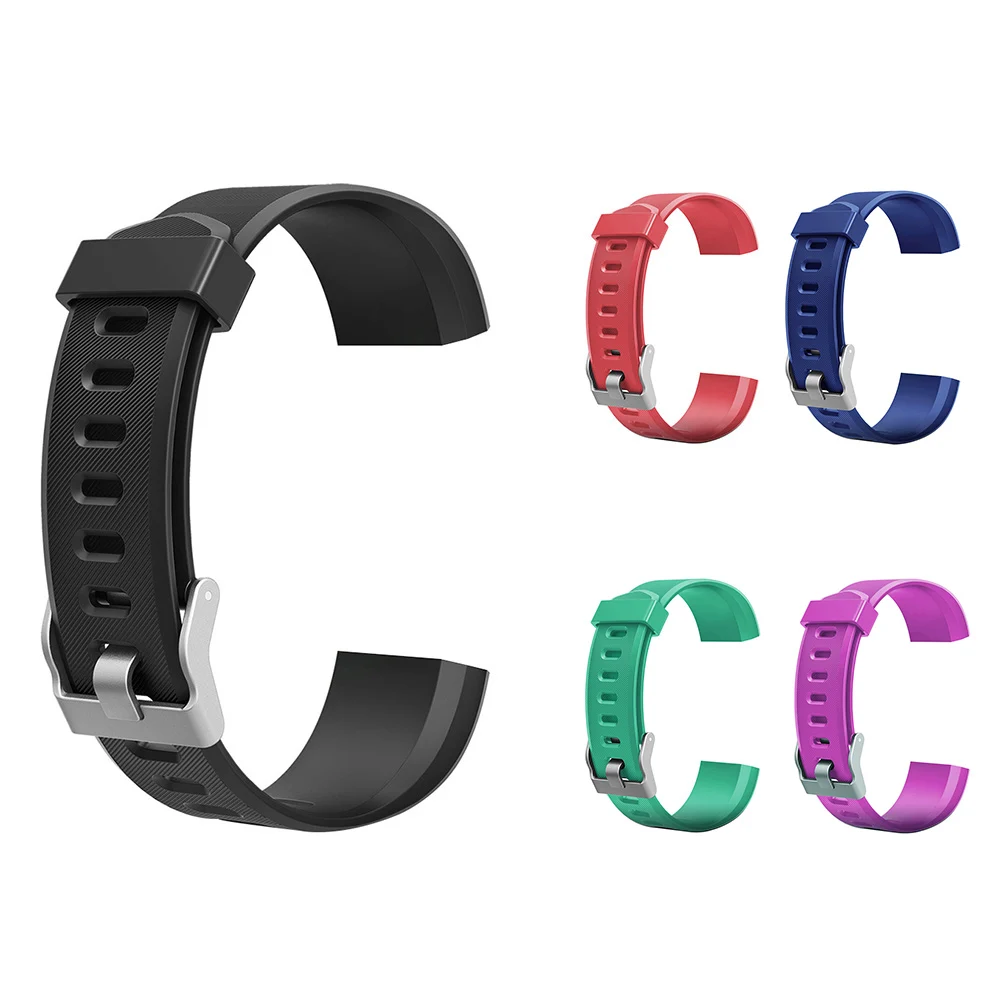 

Colorful Watchband Replacement Accessory For Id115plus Hr Smart Watch Available In Multiple Colors