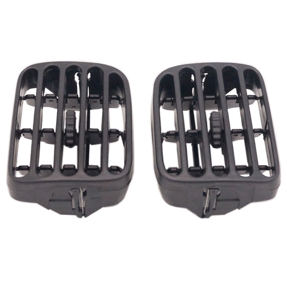 

Air Nozzle Ventilation Grille Fan Black Set For Renault Clio Thalia New